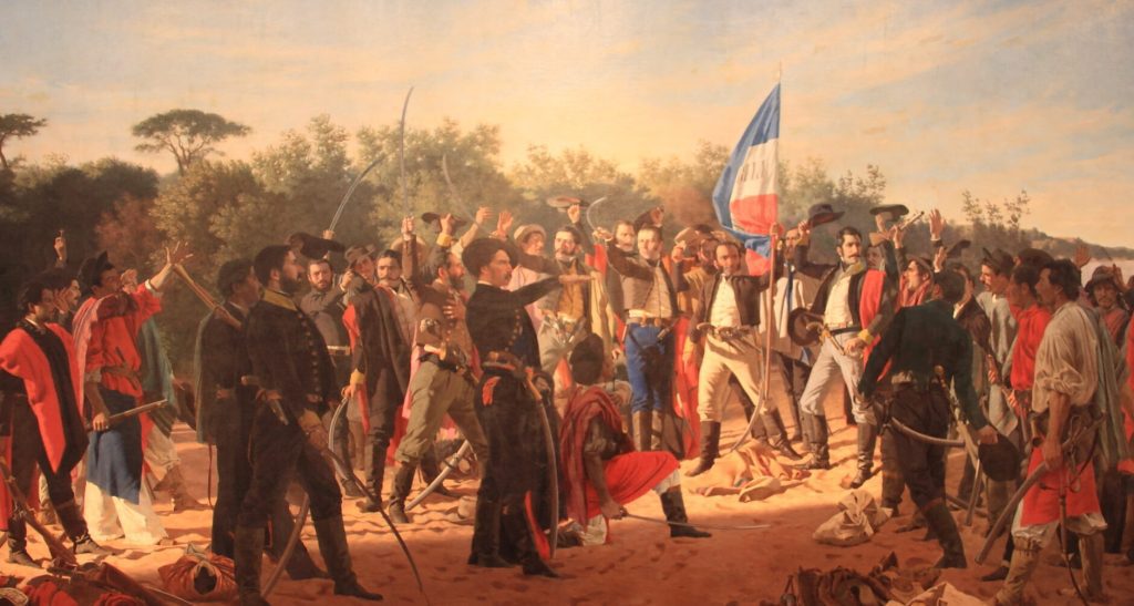 La historia de los 33 orientales: valentía y libertad en Entre Ríos 1 imagen de los 33 orientales en entre rios